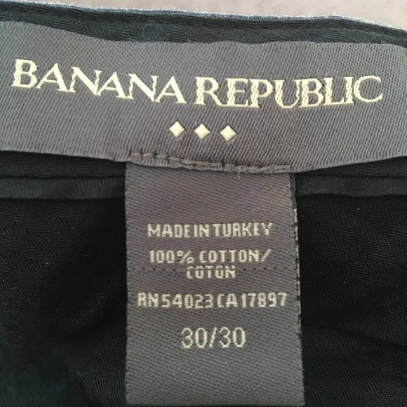 Mens Banana Republic Straight Leg Pants 30/30 - Picture 7 of 8